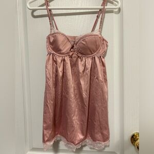Victoria’s secret satin lingerie 34B almost new
